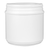 44 oz. HDPE White Canister with 120mm Neck (Lid Sold Separately)